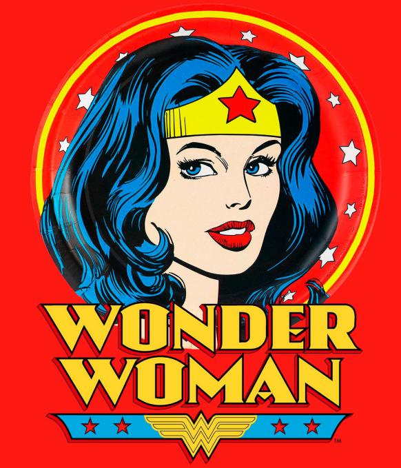 Camiseta chica Wonder Woman super heroina