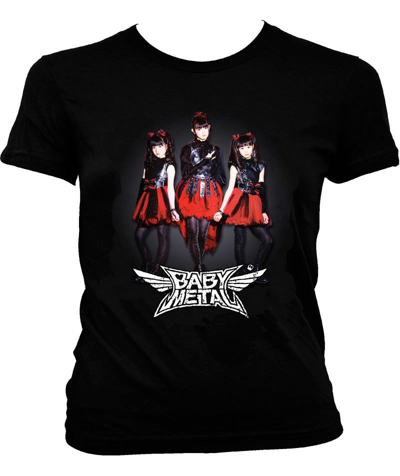 Camiseta chica banda Babymetal. Modelo 3