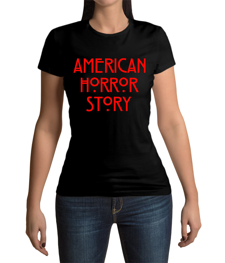 Camiseta chica logo American Horror Story