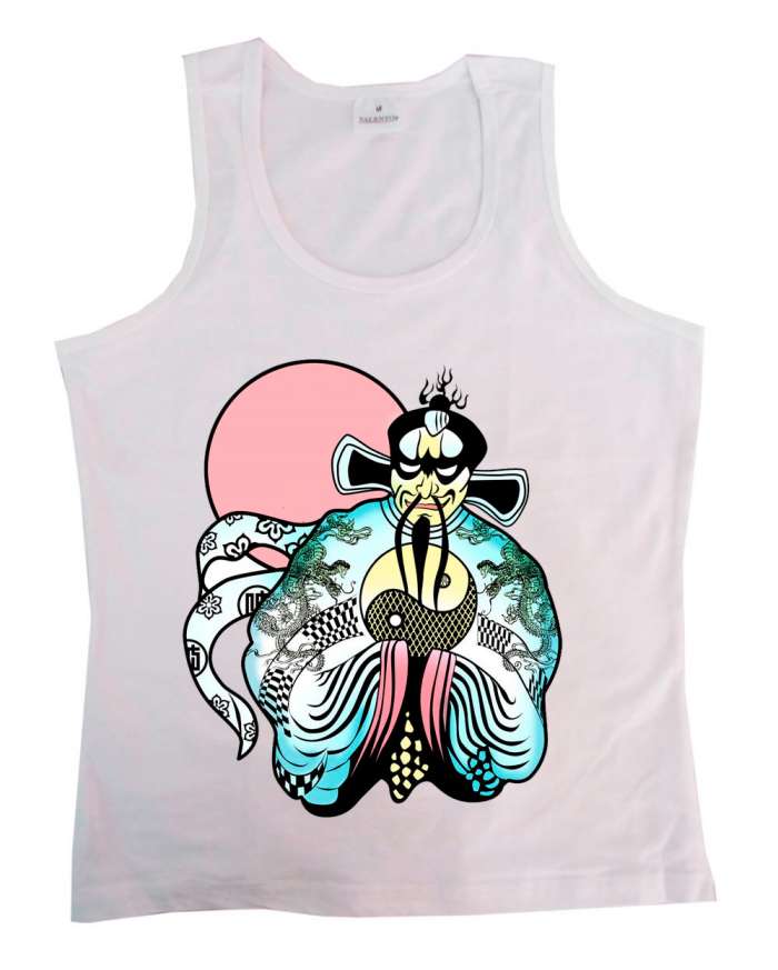 Camiseta chica tirantes Golpe en la pequeña China