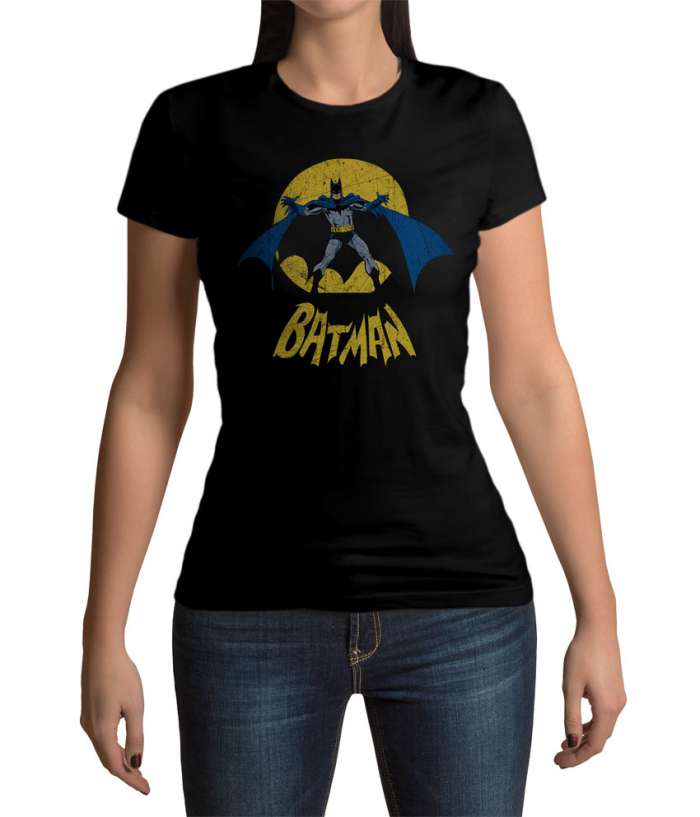 Camiseta chica vintage Batman Adam West