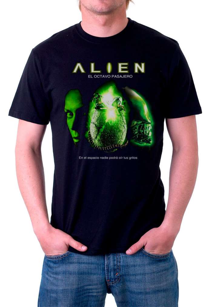 Camiseta cover. Alien