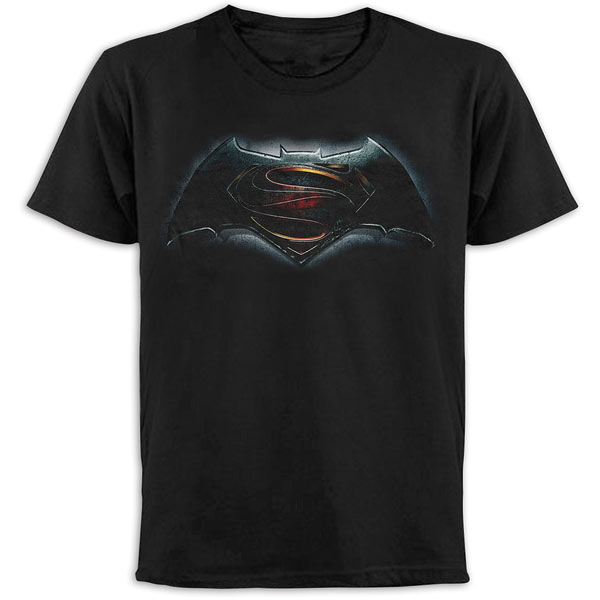 Camiseta logo Batman v Superman: el Amanecer de la Justicia