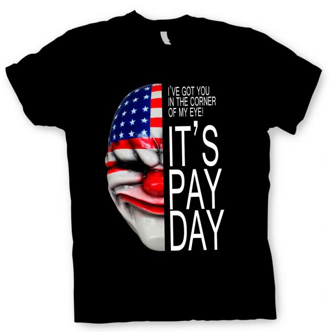Camiseta máscara Dallas. Payday 2
