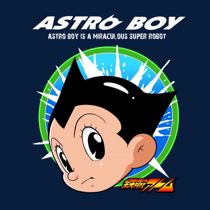 Camiseta niño Astroboy. Super Robot