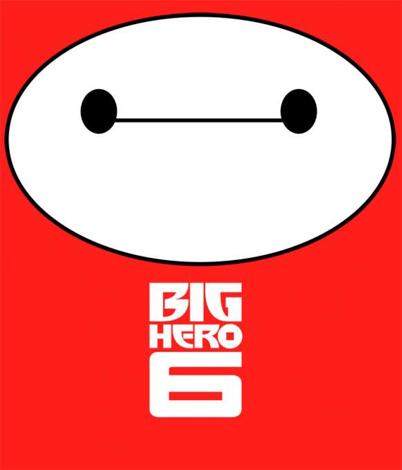 Camiseta niño rostro robot Baymax. Big Hero 6