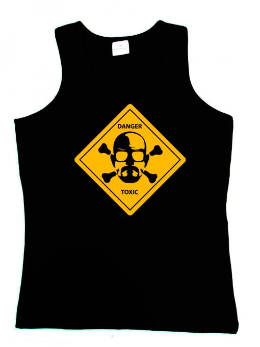Camiseta tirantes chica Breaking Bad. Heisenberg Danger Toxic