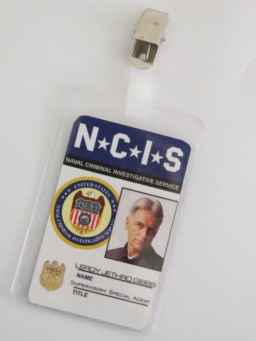 Carnet Identificativo NCIS. Leroy Jethro Gibbs