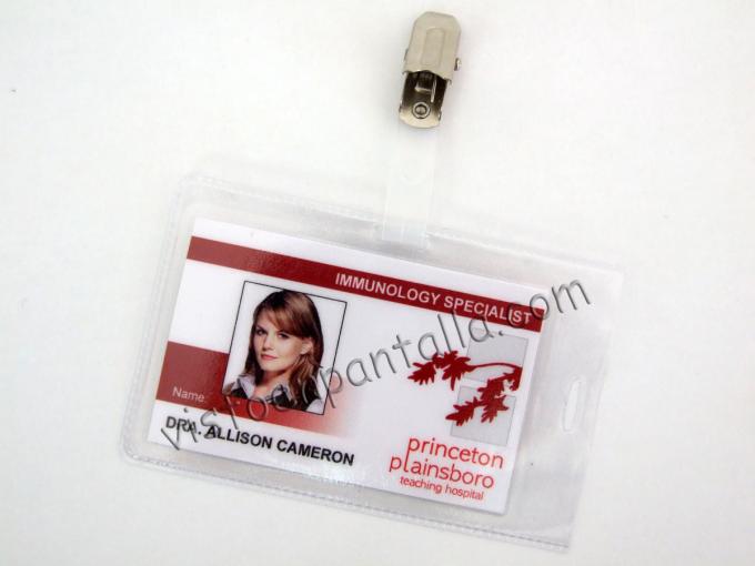 Carnet identificativo House. Dra. Allison Cameron