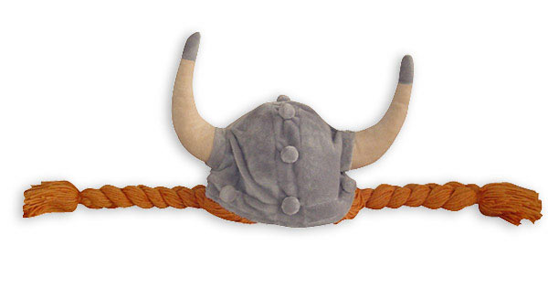 Casco de Peluche Vikingo