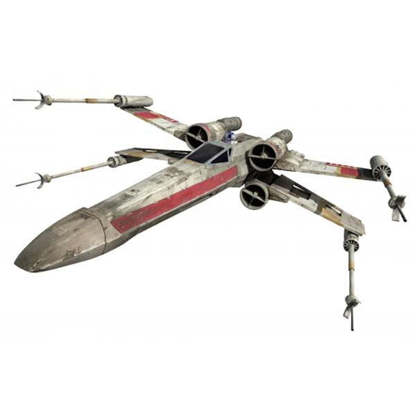 Caza X-Wing Starfighter 15 cm. Star Wars: Episodio IV - Una Nueva Esperanza. Escala 1:18. Mattel Hot Wheels