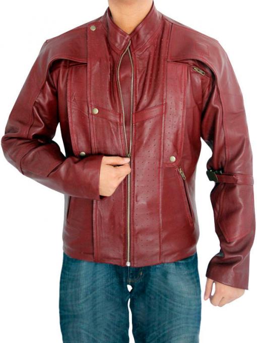 Chaqueta de piel Guardianes de la Galaxia. Star Lord