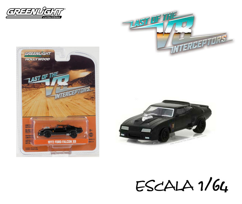 Coche Ford Falcon XB 1973. Mad Max 2. Escala 1:64. Greenlight
