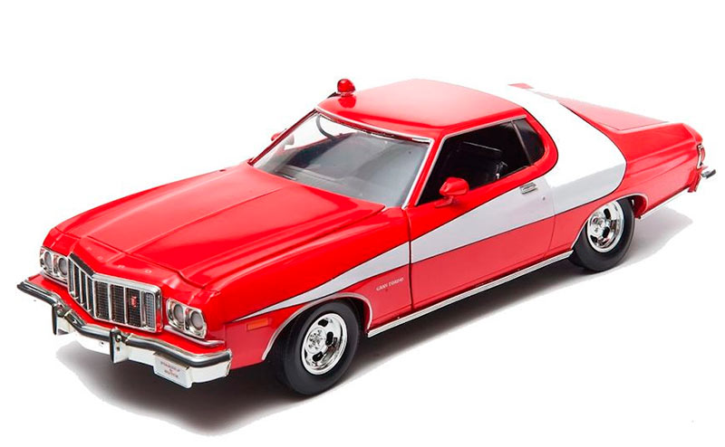 Coche Ford Gran Torino año 1976. Starsky & Hutch. Escala 1:24. Greenlight Collectibles