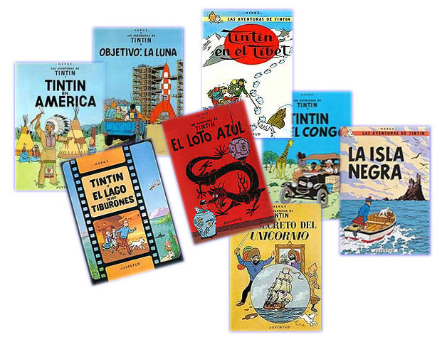 Colección Las Aventuras de Tintín. 23 cómics