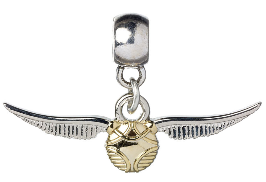 Colgante La Snitch Dorada de metal Harry Potter. The Carat Shop