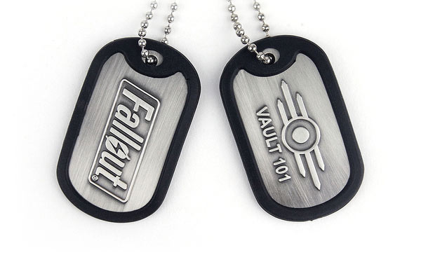 Colgante chapa identificativa Vault 101 Fallout