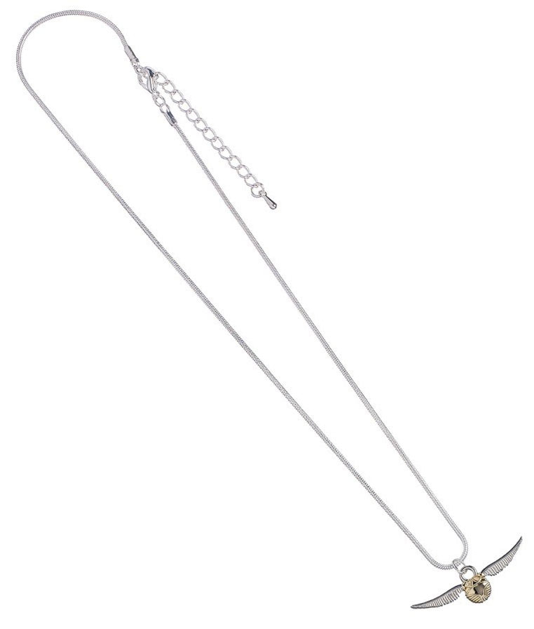 Colgante de metal La Snitch Dorada 47 cm. The Carat Shop