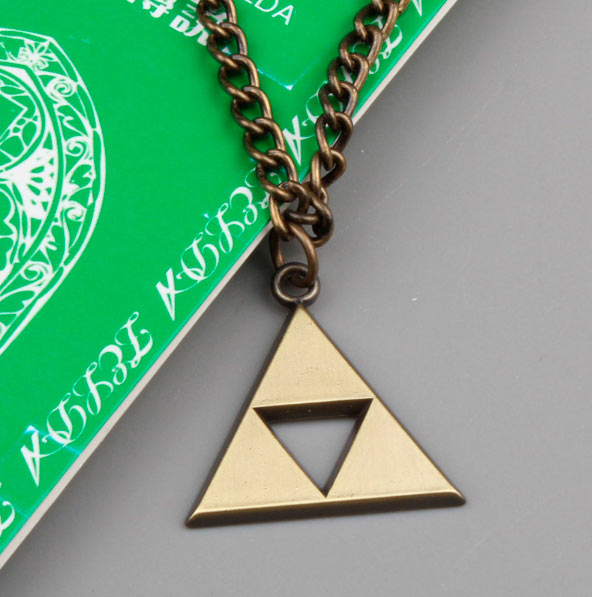 Colgante símbolo Triforce. The Legend of Zelda