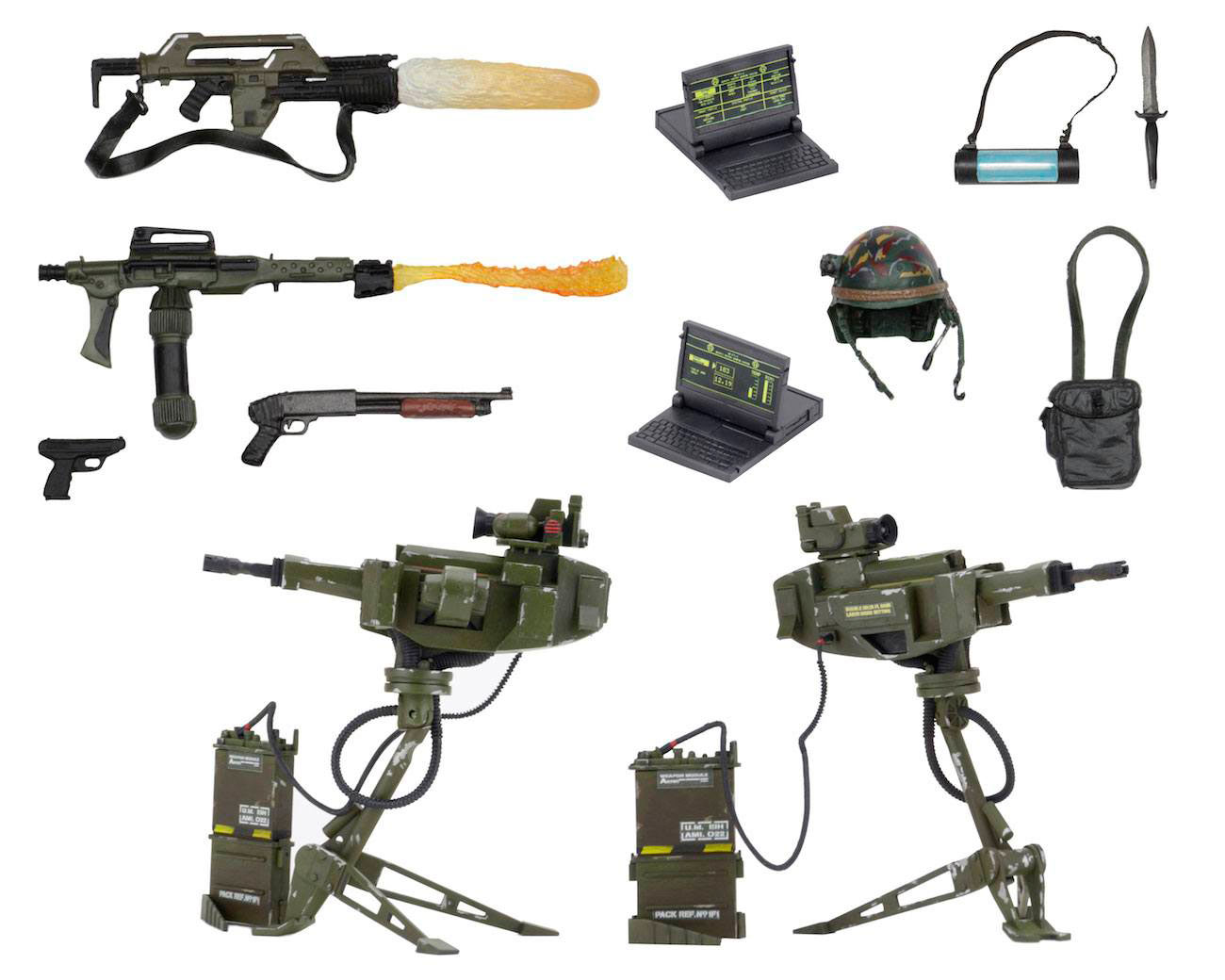 Conjunto Armas Alien: el octavo pasajero