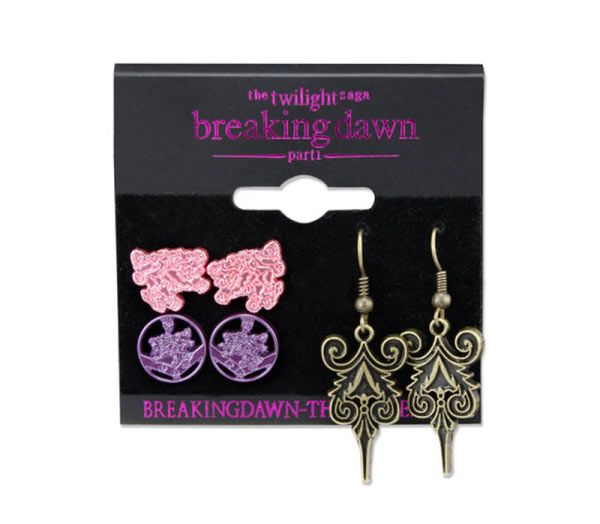 Conjunto de 3 pendientes Amanecer. Cullen
