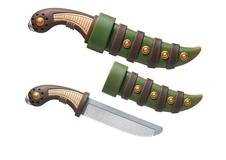 Cuchillo peine de Ace 20 cm. One Piece. Banpresto