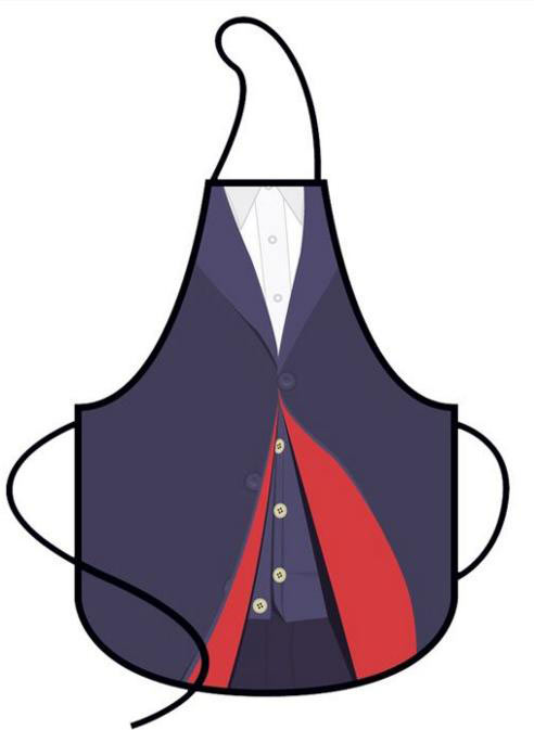 Delantal traje 12º Doctor. Doctor Who