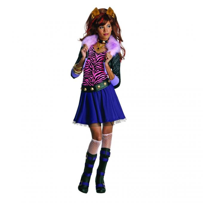 Disfraz niña Monster High. Clawdeen Wolf