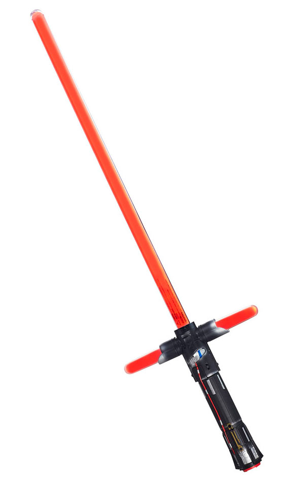 Espada sable láser Kylo Ren. Star Wars Episodio VII. Con luz y sonido. Ultimate FX. Edición exclusiva. Hasbro