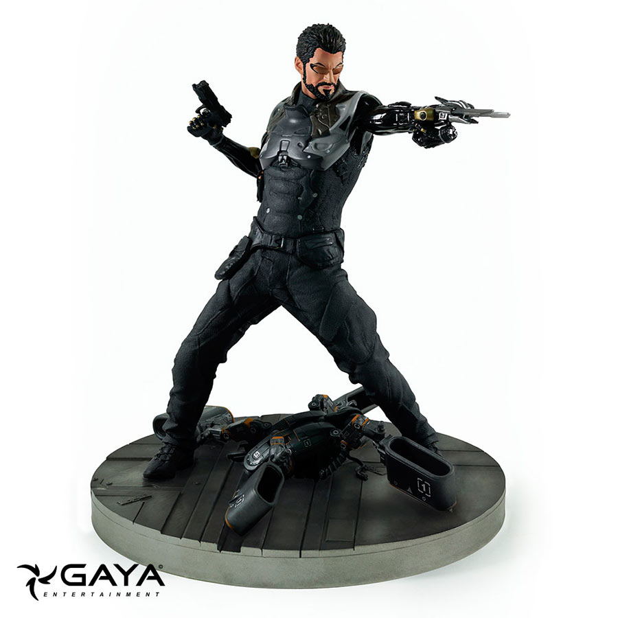 Estatua Adam Jensen 21 cm. Deus Ex: Mankind Divided. Gaya Entertainment
