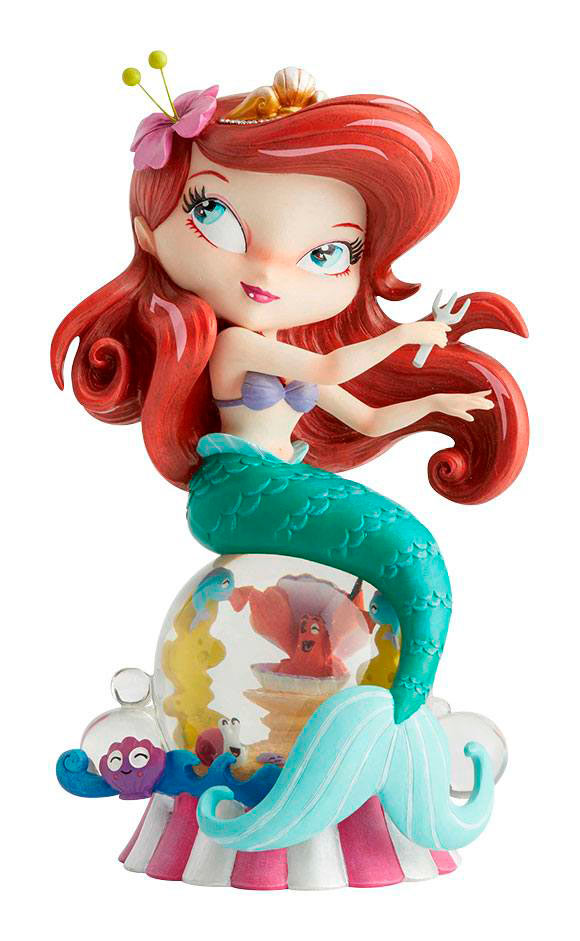 Estatua Ariel (La sirenita) 24 cm. Miss Mindy. Con luz. Disney