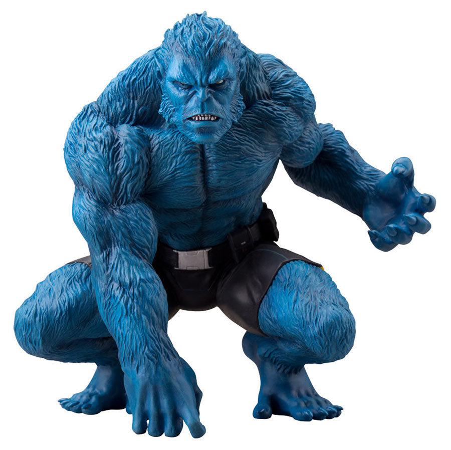 Estatua Bestia 13 cm. X-Men. Línea ARTFX+. Escala 1:10. Marvel Now!. Kotobukiya