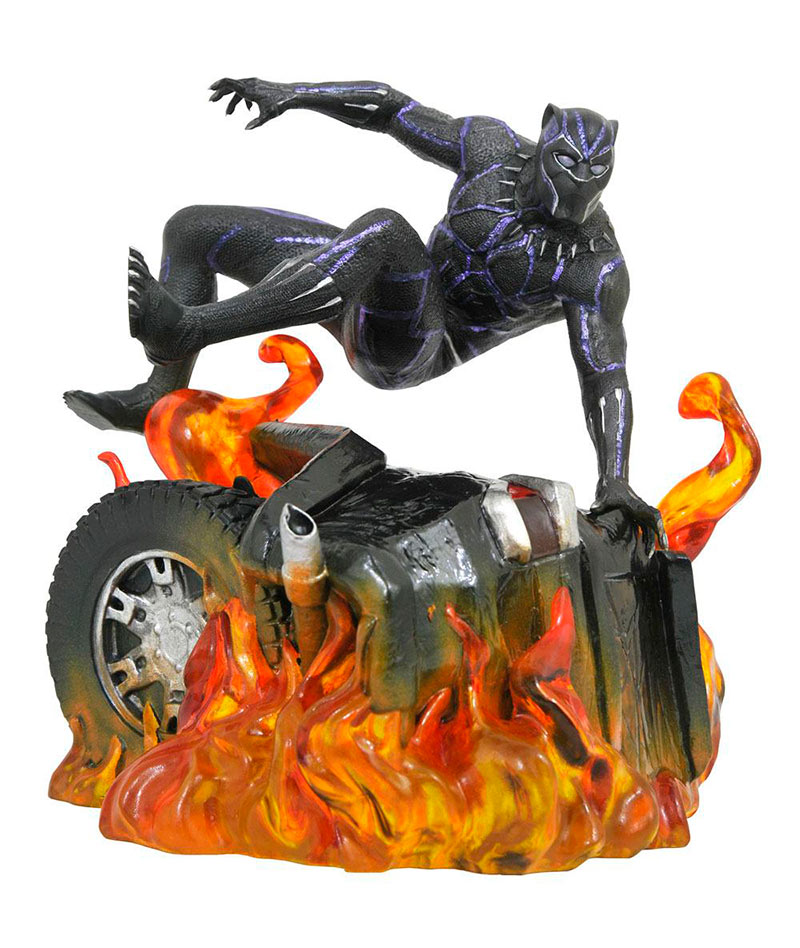 Estatua Black Panther 23 cm. Versión 2. Marvel Gallery. Diamond Select