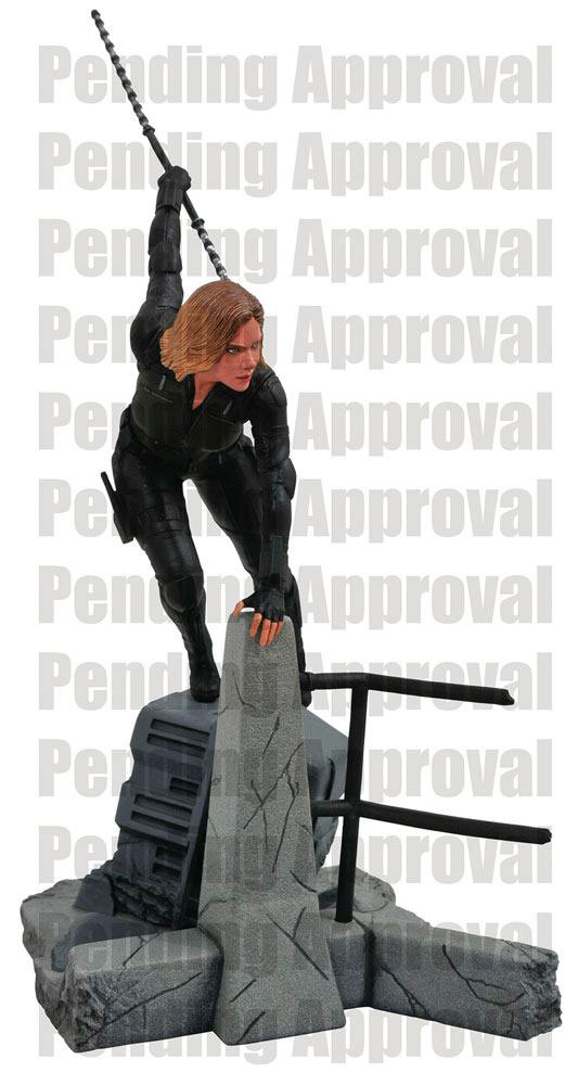 Estatua Black Widow 23 cm. Vengadores: Infinity War. Marvel Gallery. Diamond Select