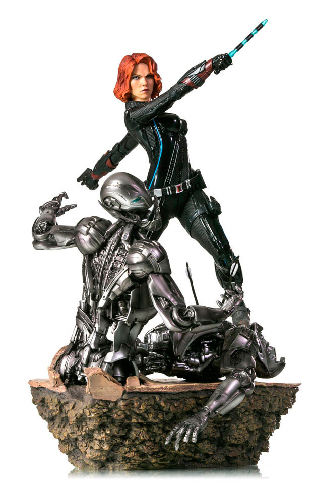 Estatua Black Widow 36 cm. Los Vengadores: la era de Ultrón. Escala 1:6. Iron Studios. Marvel Cómics
