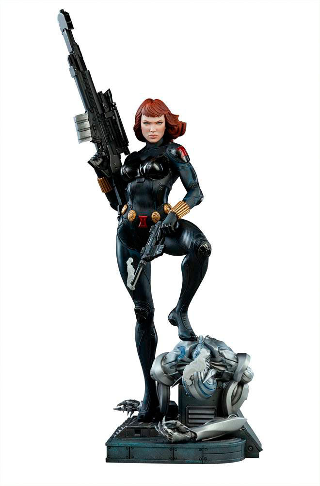 Estatua Black Widow 61 cm. Premium Format. Marvel Cómics. Sideshow Collectibles