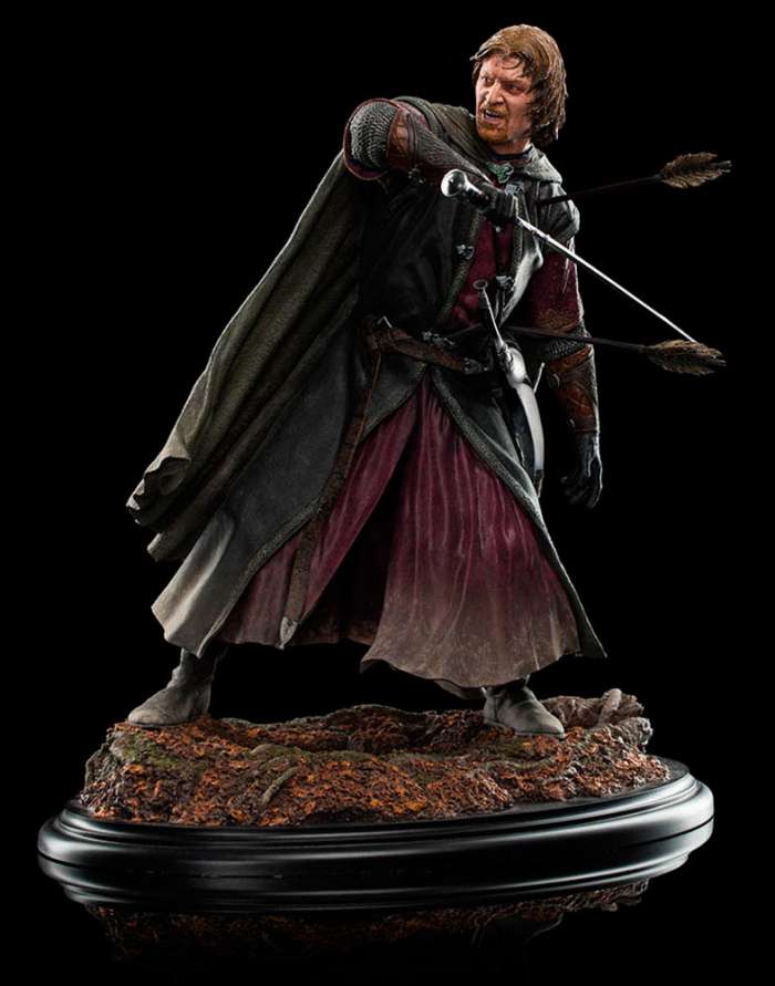 Estatua Boromir 30 cm. El Señor de los Anillos. Escala 1:6. Weta Collectibles