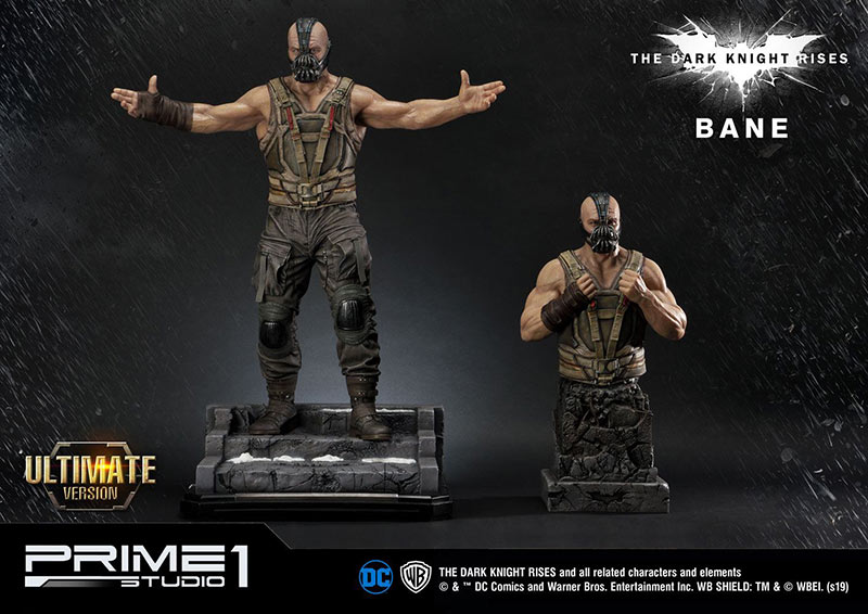 Estatua & Busto Bane. El caballero oscuro: la leyenda renace. Edición limitada. Prime 1 Studio
