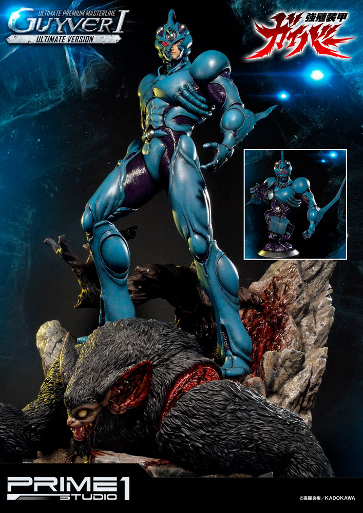Estatua & Busto Guyver I Ultimate Edition Set. Guyver: The Bioboosted Armor. Prime 1 Studio