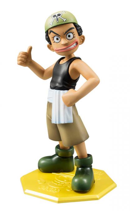 Estatua CB-R3 Usopp 13 cm. One Piece. Línea Excellent Model Mild P.O.P. Megahouse
