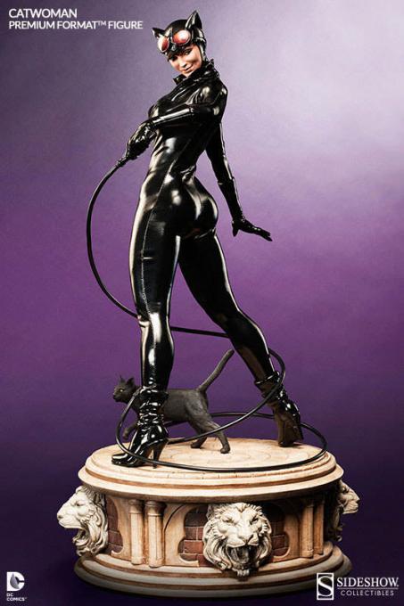 Estatua Catwoman 58 cm. Premium Format. Escala 1/4. DC Cómics. Sideshow Collectibles