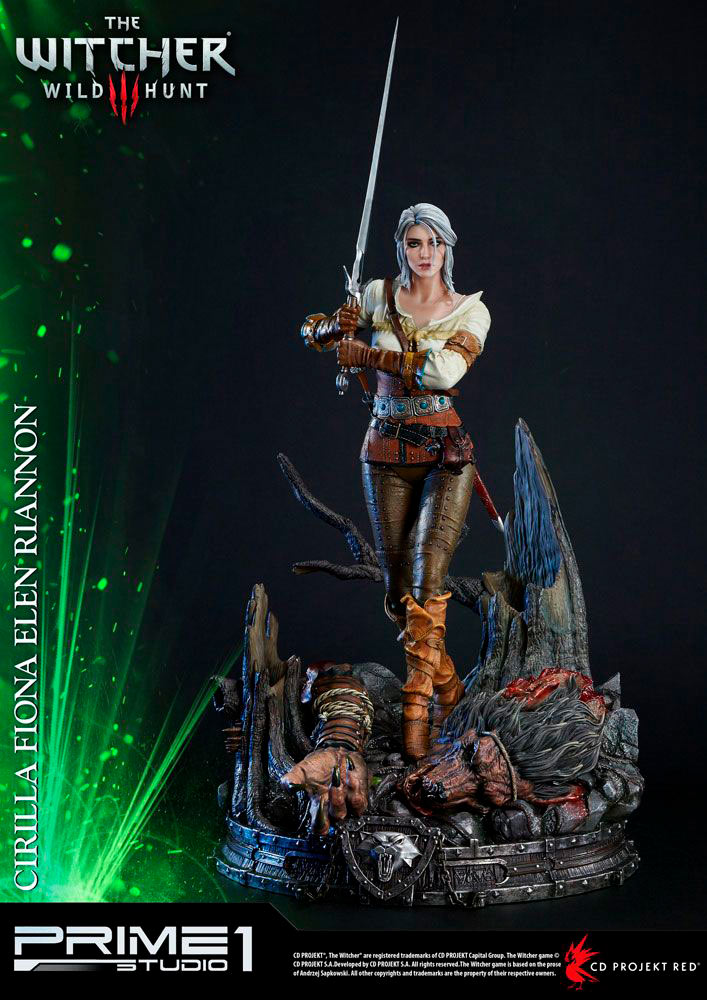 Estatua Ciri of Cintra 69 cm. Witcher 3: Wild Hunt. Prime 1 Studio
