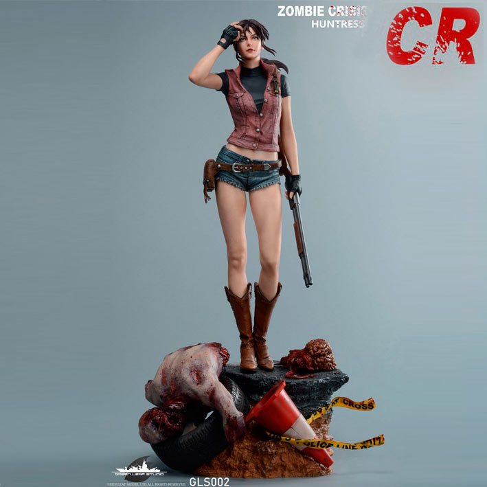 Estatua Claire Redfield 55 cm. Resident Evil 2. Green Leaf Studio