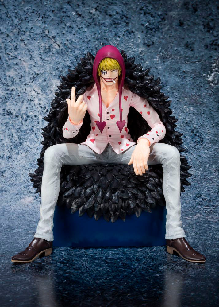 Estatua Corazón 14 cm. One Piece. Línea FiguartsZERO. Bandai