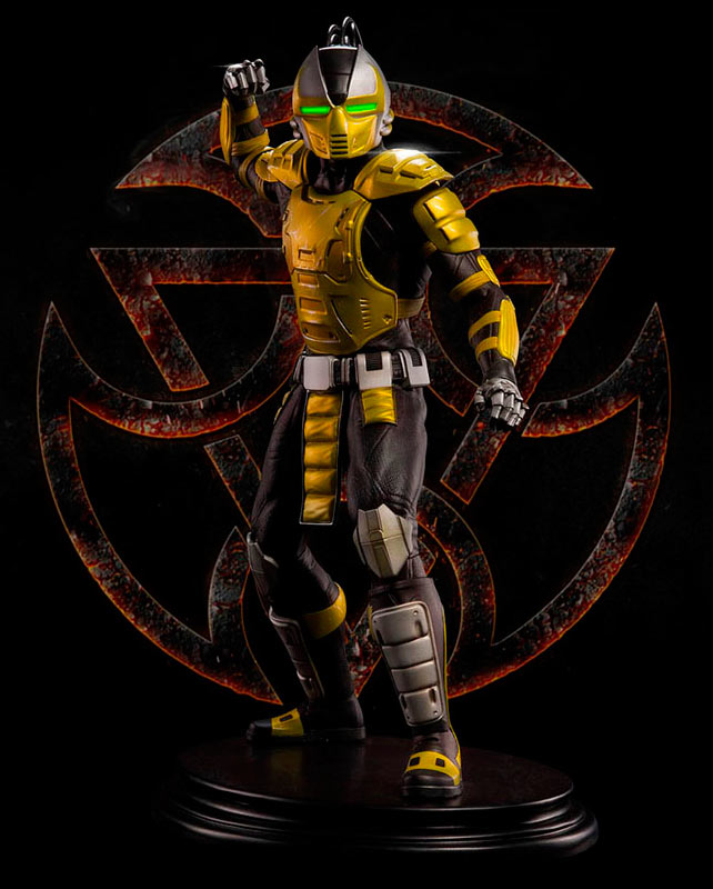 Estatua Cyrax 52 cm. Mortal Kombat 3. Escala 1:4. Pop Culture Shock