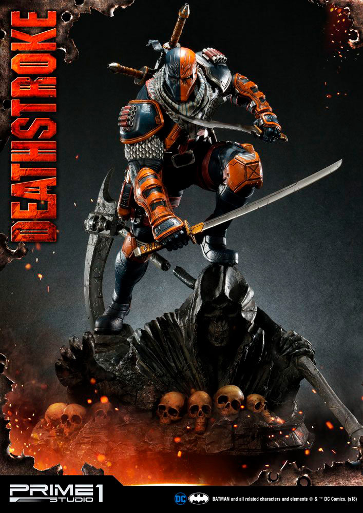 Estatua Deathstroke 75 cm. Escala 1:3. DC Cómics. Prime 1 Studio
