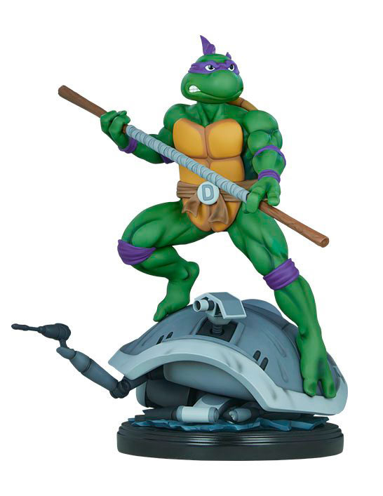 Estatua Donatello 43 cm. Las Tortugas Ninja. Escala 1:4. Pop Culture Shock
