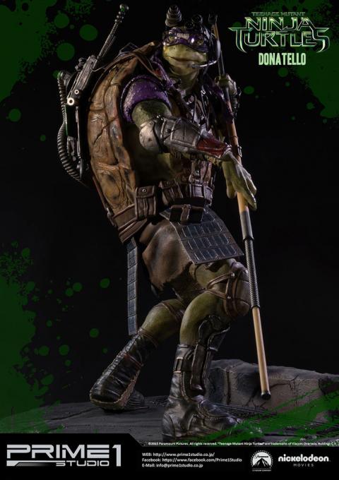 Estatua Donatello 63 cm. Las Tortugas Ninja. Línea Museum Master. Prime 1 Studio