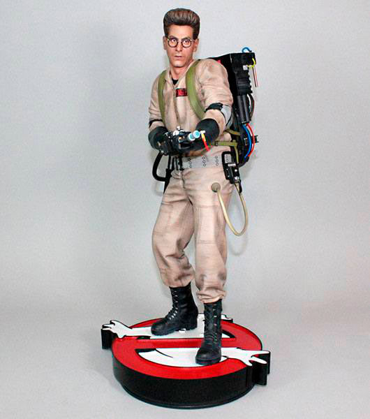 Estatua Egon Spengler 48 cm. Los Cazafantasmas. Escala 1:4. Hollywood Collectibles Group