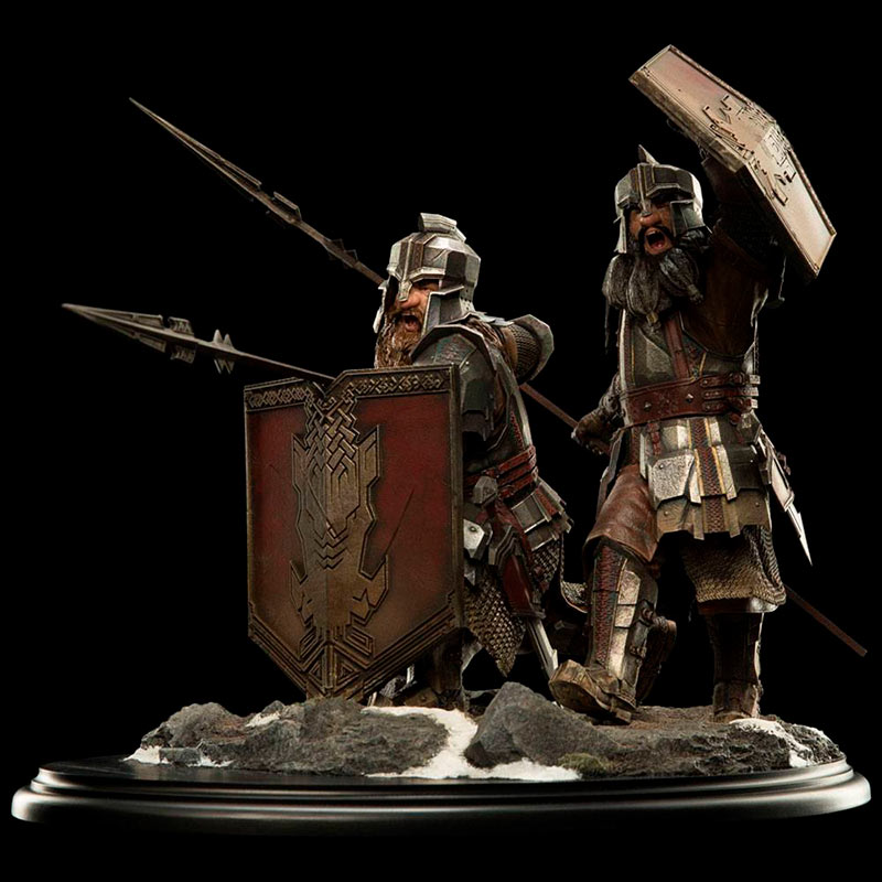 Estatua Enanos de las Colinas de Hierro. El Hobbit: La Batalla de los Cinco Ejércitos. Edición limitada. Escala 1:6. Weta Collectibles